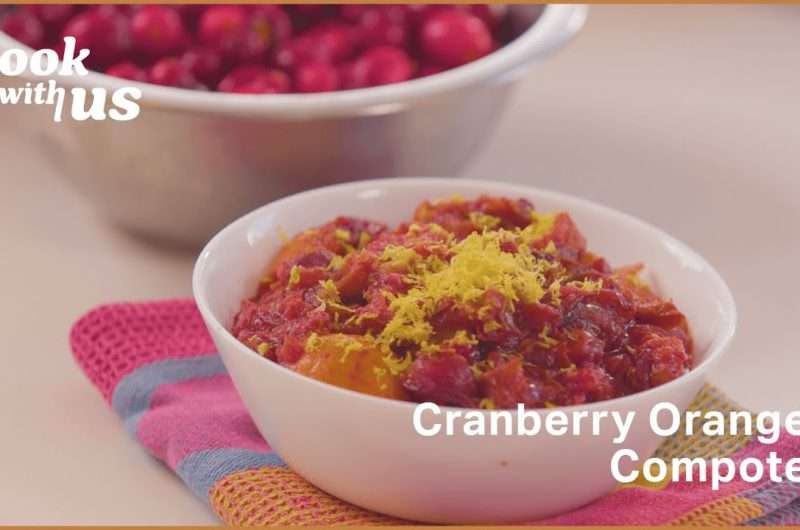 Recipe: Cranberry Orange Compote
