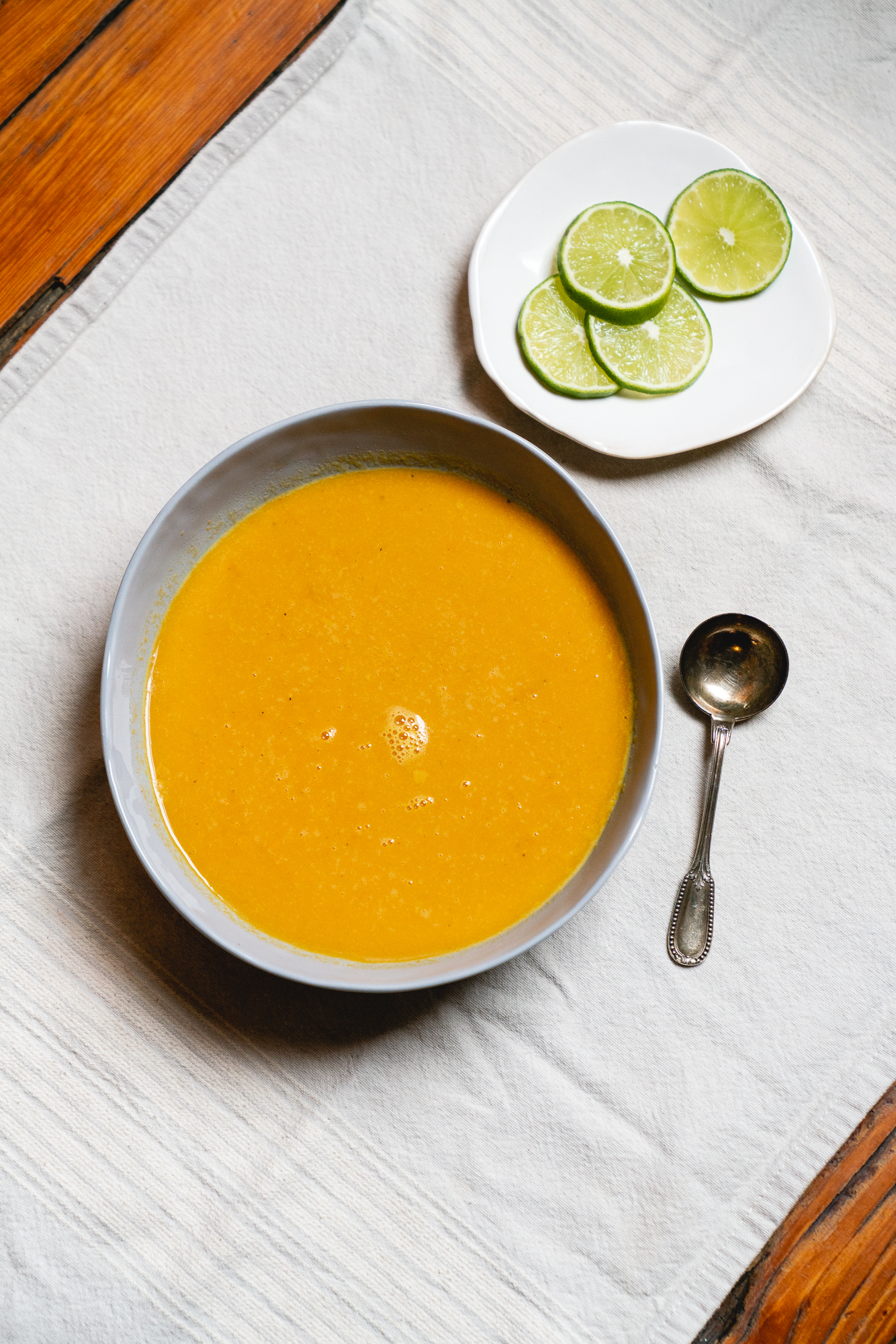 Carrot ginger turmeric soup - Maya Feller Nutrition