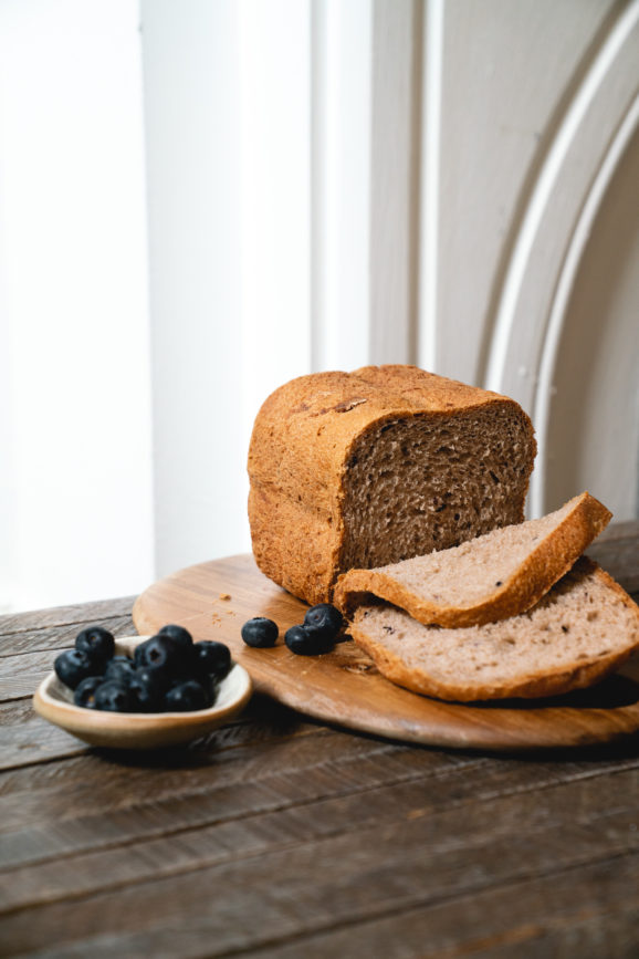 Blueberry zucchini bread - Maya Feller Nutrition