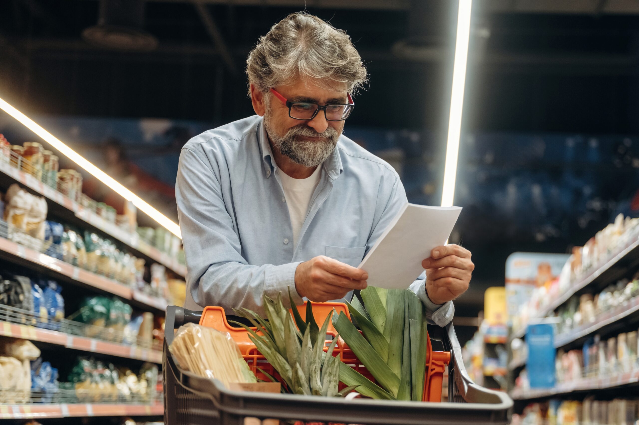 Shopping for prebiotic foods